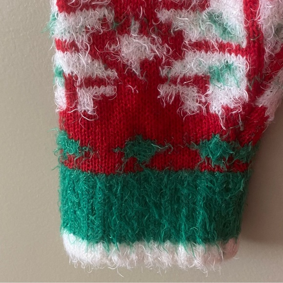 Rudolph the Red Nose Reindeer Ugly Christmas Sweater Size 1X (16W) - Picture 3 of 9